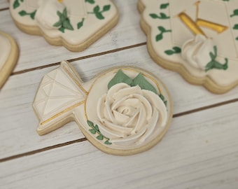 Elegant Wedding Sugar Cookies