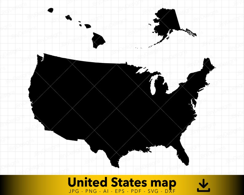 United States Map Svg United States Svg United States Map Silhouette Il 794xN.6149752265 Ncm8 