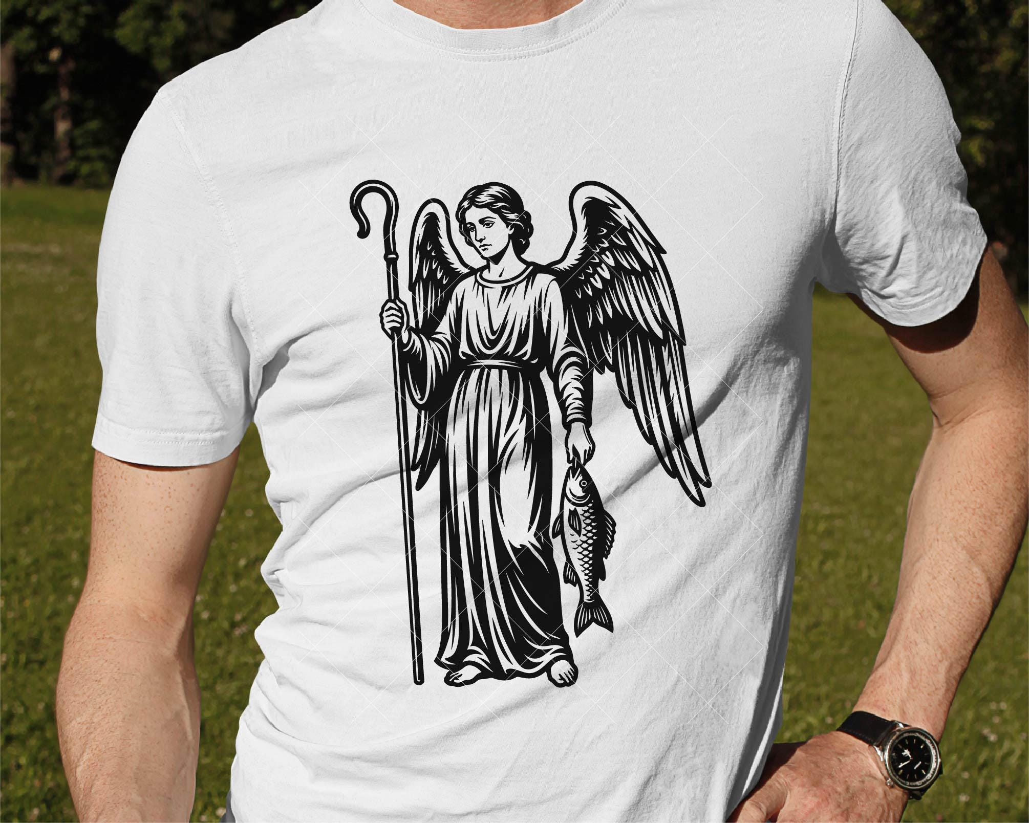 Archangel Saint Raphael SVG, Christian Religious Cut File, Protection ...