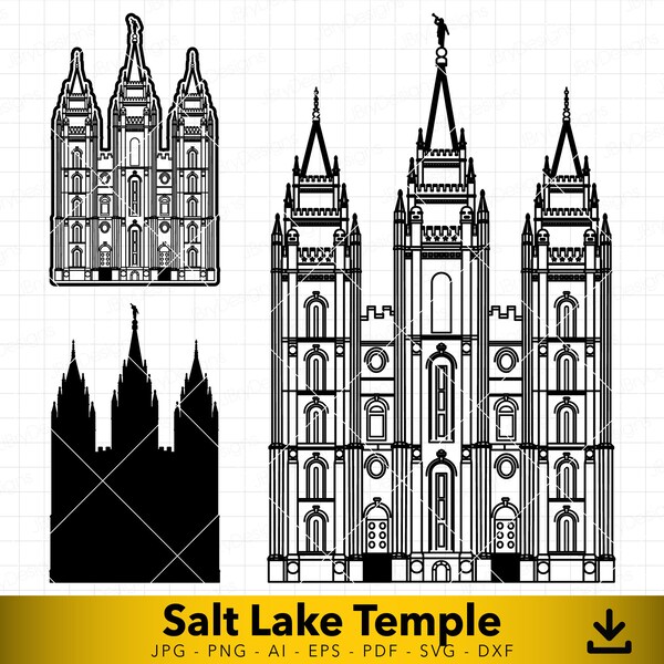 Salt Lake Temple - Etsy