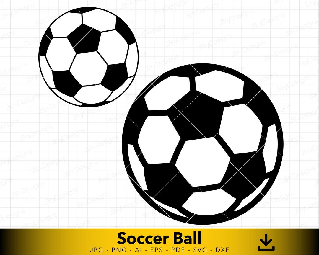Soccer Ball Svg, Soccer Svg, Ball Svg, Soccer Ball Silhouette, Soccer ...