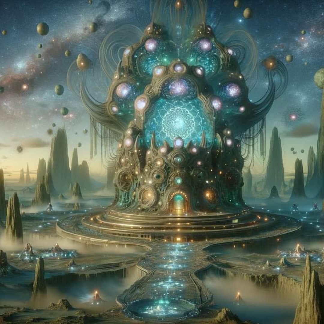 Alien Temple - Etsy