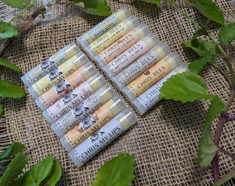 All Natural Beeswax Lip Balm - Single tubes