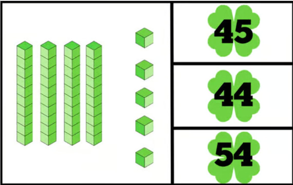 Place Value Printable First Grade Math Activity Printable Kindergarten ...