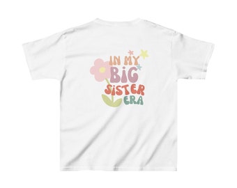 Taylor Swift Inspired In My Big Sister Era Kids Heavy Cotton Graphic Tee