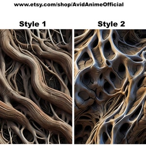 Roots Pattern Realistic Seamless, Background, Digital Image, Commercial ...