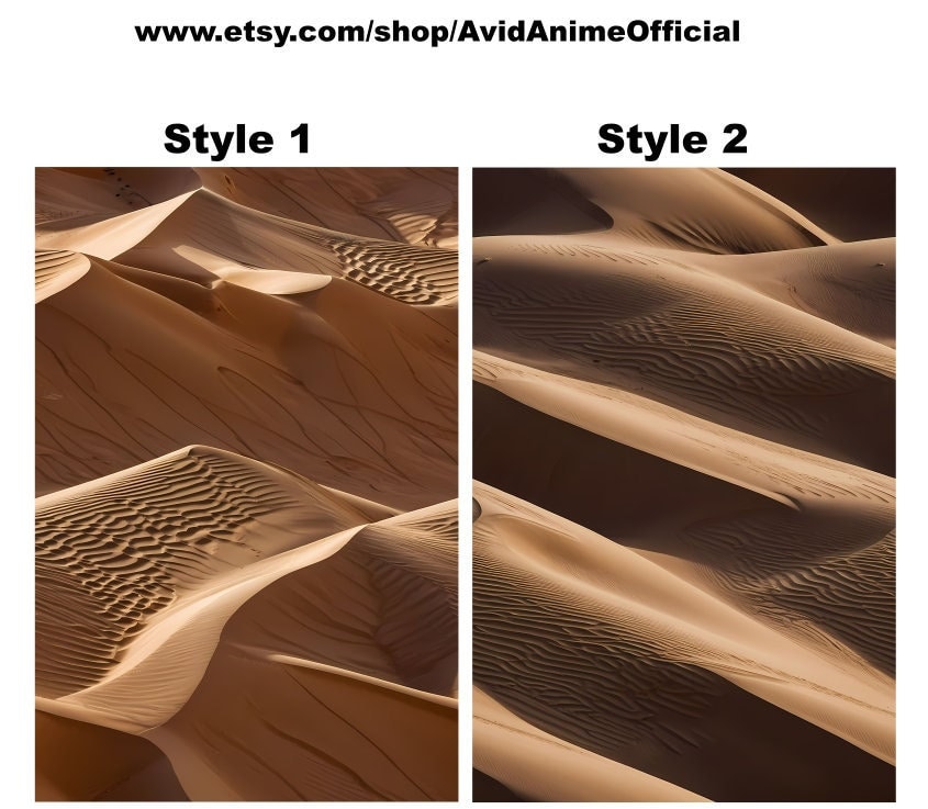 Desert Dunes Pattern Realistic - Seamless, Background, Digital Image ...