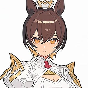 Umamusume Inspired OC Adoptable | Horse Girl Anime Character | Elegant Fantasy Kemonomimi OC (2 Renders Bundle)