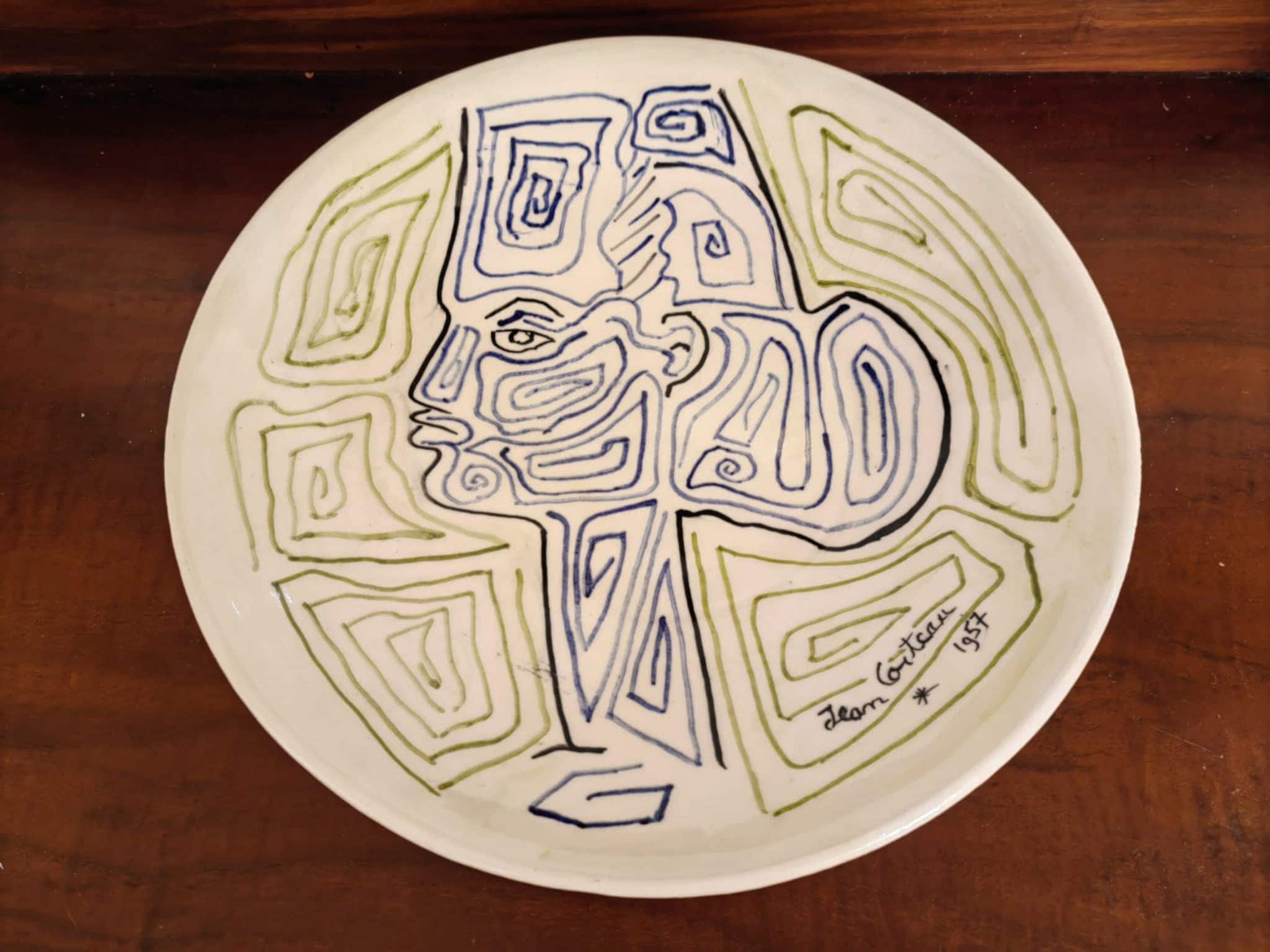 Jean cocteau plate - Etsy 日本