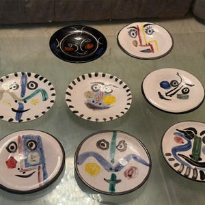 Picasso ceramic plate - Etsy 日本