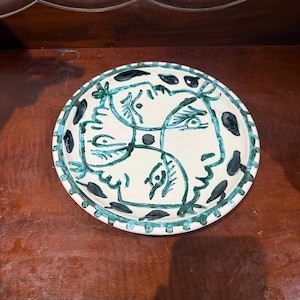 Picasso ceramic plate - Etsy 日本
