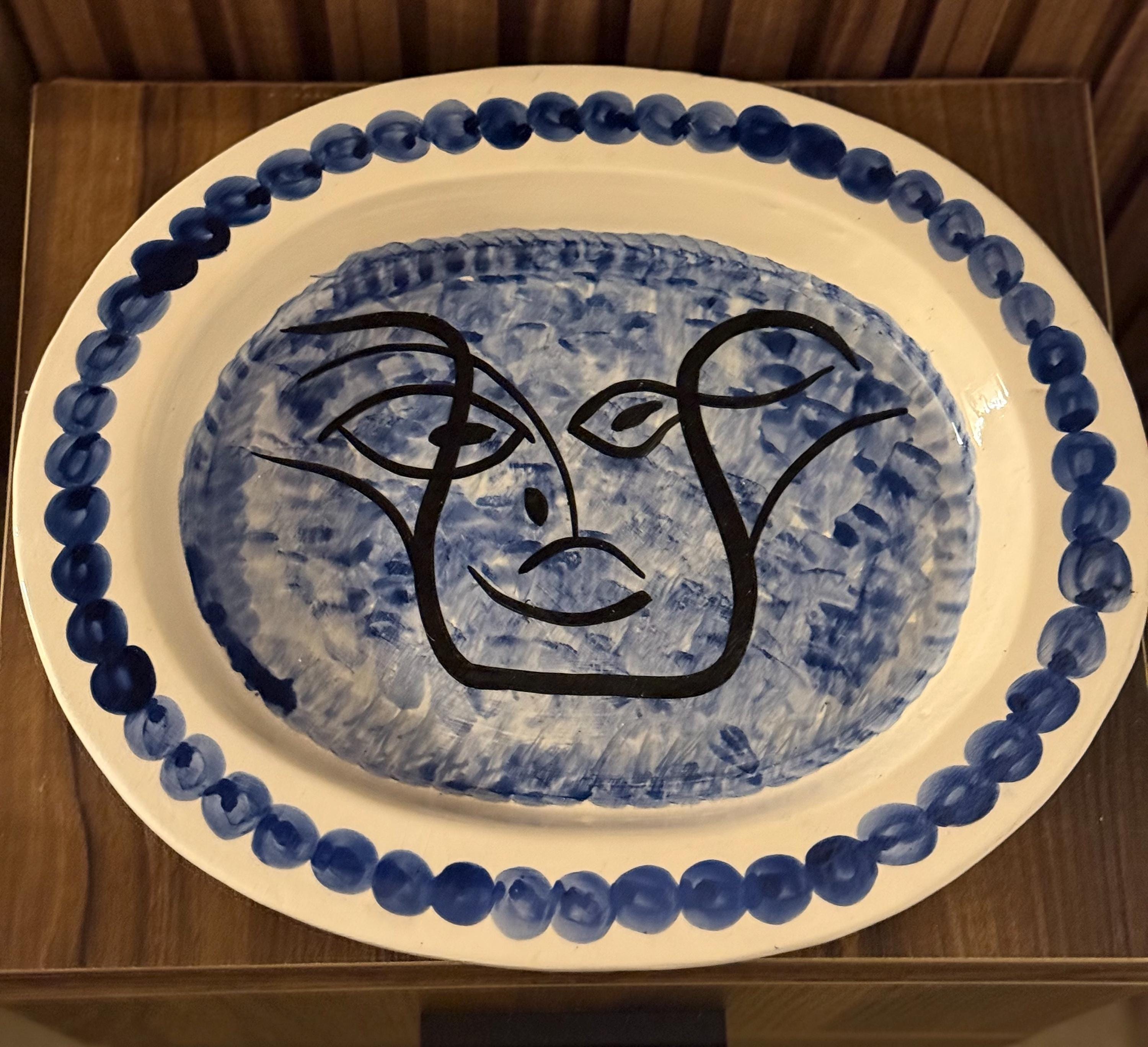 Picasso ceramic plate - Etsy 日本