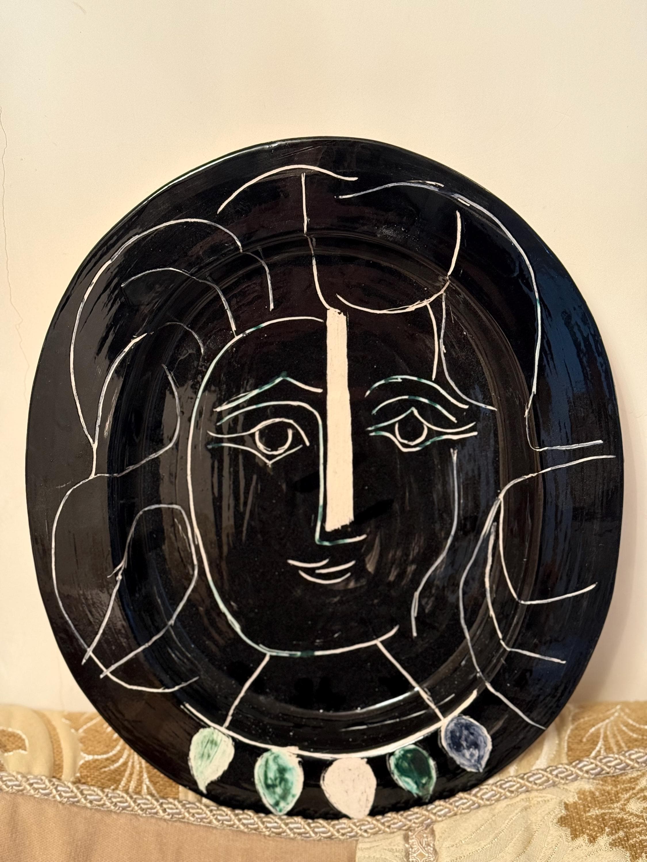Picasso ceramic plate - Etsy 日本
