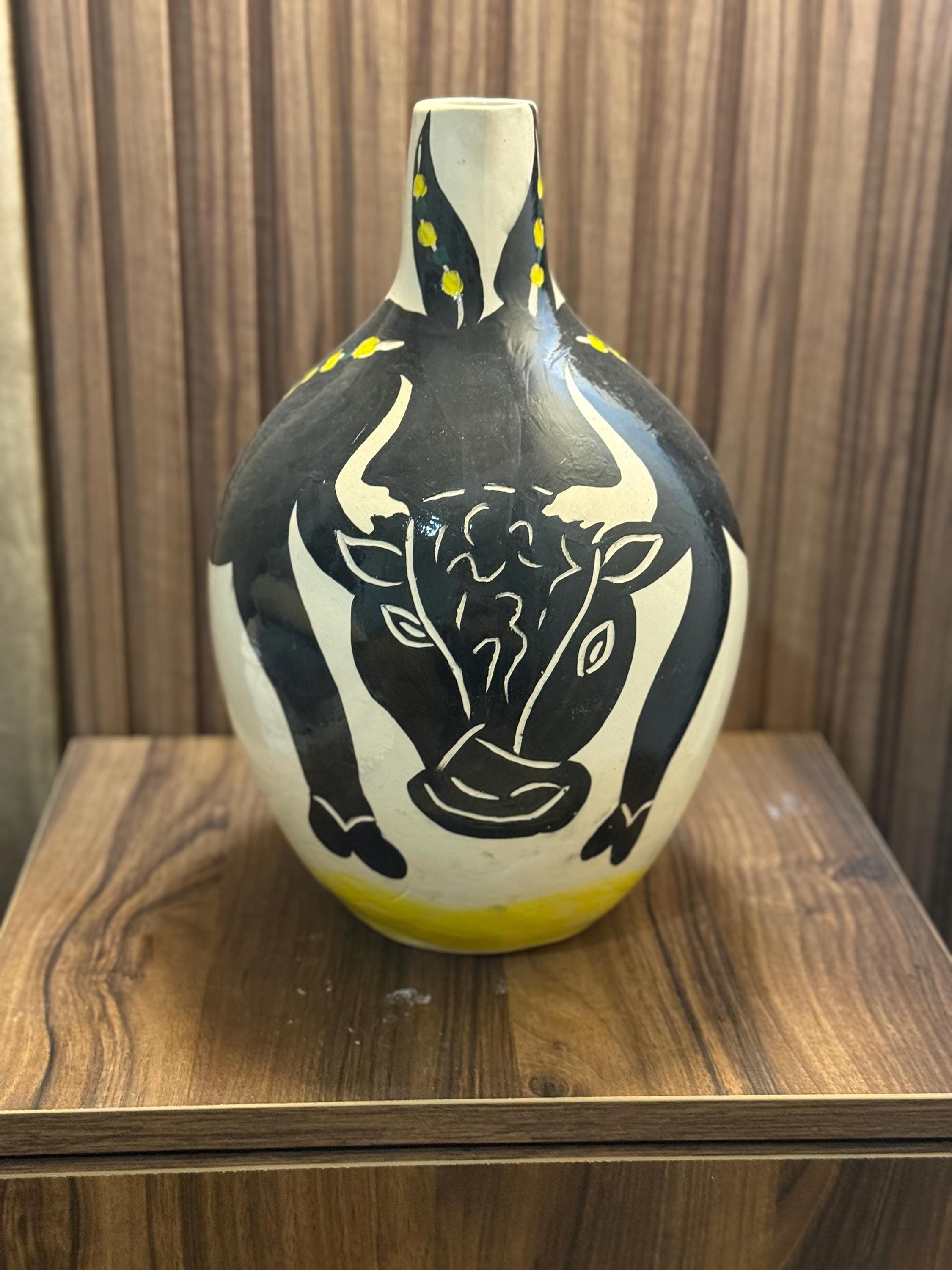 Picasso Toreaux Ceramic Vase (1881-1973) - Etsy