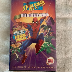 Spider-Man - Insidious Six/with Special Bonus 2 episodes of Iron Man