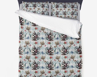 GORGEOUS Microfiber 3 Piece Duvet and Pillow Cover(s) Set! From the Wonderland Collection