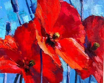 Original flower oil painting