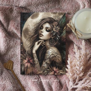 Bohemian Fantasy Journal, Dream Journal, Writing Notebook, Spiritual Gift, Butterfly Design, Gift for Her, Art Journal