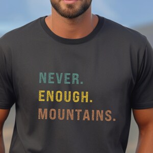 Men&#39;s Distressed Hiking shirt, Adventure shirt,  mountain tshirt, nature shirt, hiking gift, father&#39;s day gift, mens birthday gift