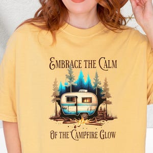 Camping Tshirt Women, Fun Camper shirt, Ladies Camping Lover Tee, Camp  Campfire Life T-shirt, RV Life gift, Cute camper gift,  Gift for her