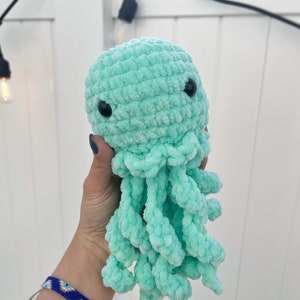 Jellyfish Plushie or Keychain | Crochet | Handmade | Ocean Friend | Gift | Soft Toy