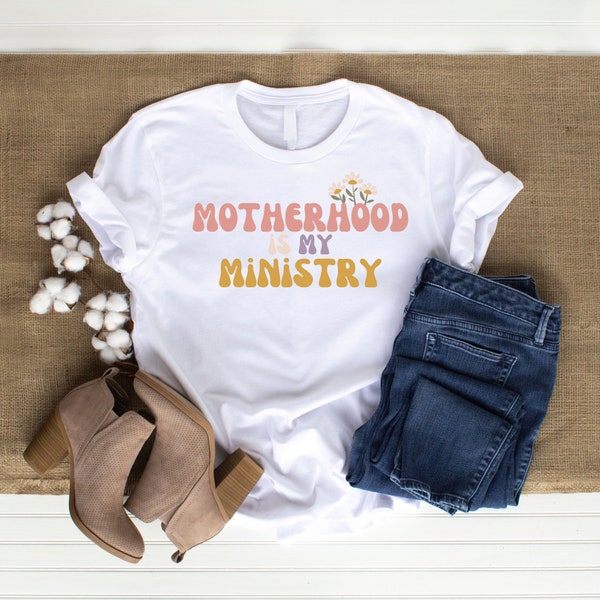 Motherhood is my Ministry Svg Png I Christian Svg Png I Religious Svgs Png I Mom Svg Png