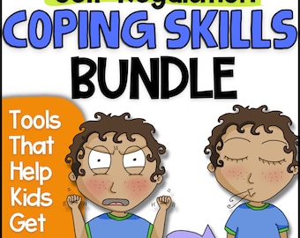 Self-Regulation Coping Skills Bundle, Calm Corner Resources (Digital)