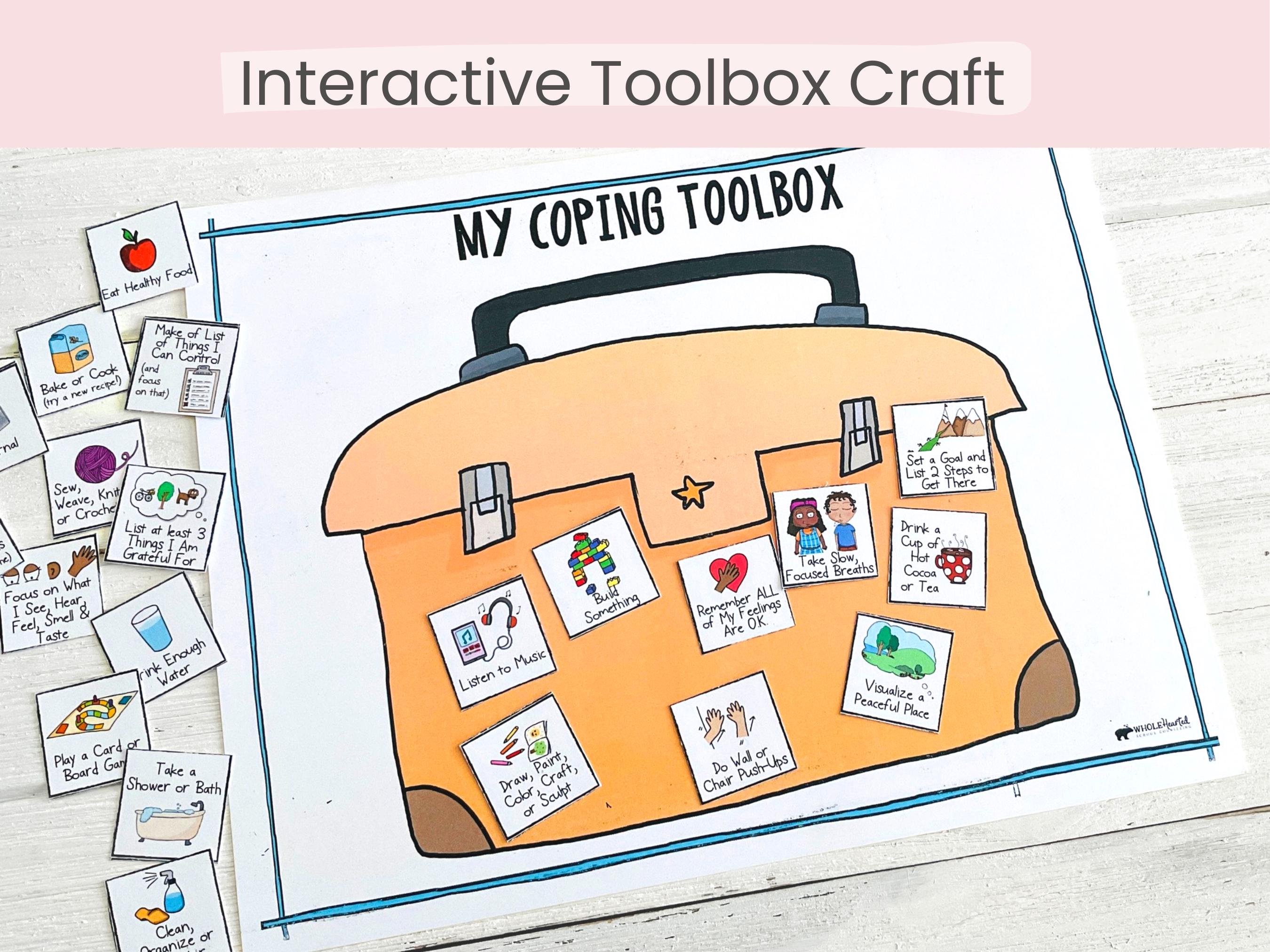 50 Coping Skills for Kids: SEL Activities, Calm Corner (digital Files ...