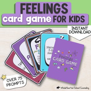 Things I Can Control Counseling Game, Therapy for Kids & Teens, SEL Coping Skills Game for Homeschool, Classroom, or Small Groups, CBT Game