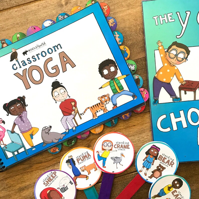 Kids Mindfulness Yoga Poses: Classroom Management, Calm Corner, Brain ...