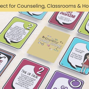 Empathy Card Game for Kids: SEL Coping Skills (printable & Digital) - Etsy