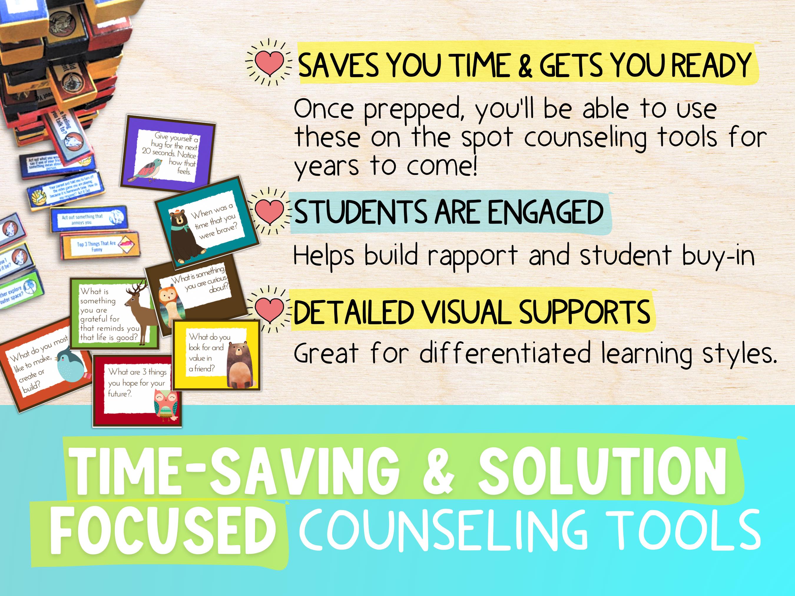School Counseling Toolbox: Solution Focused SEL Interventions (digital ...