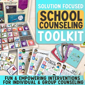 School Counseling Toolbox: Solution Focused SEL Interventions (digital ...