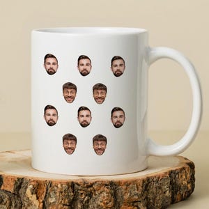 Custom Face Mug, Funny Coffee Mug, Face Photo Mug, Portrait Mug, Mug with Photo, Gift for Friend, Funny Gifts, Ceramic Coffee Mug, Mug Gifts