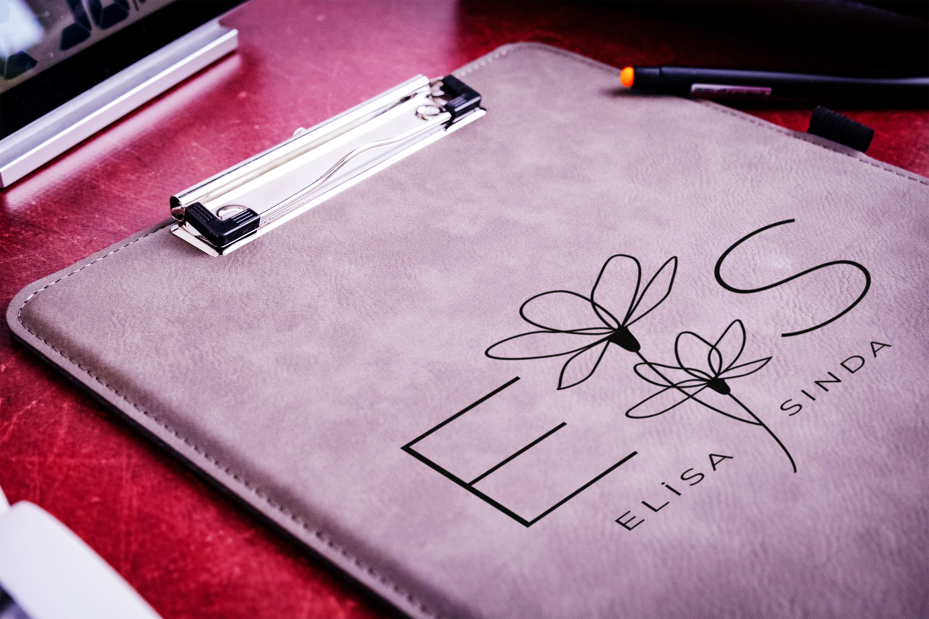 Personalized Engraved Clipboard, Nurse Clipboard, Leather Clipboard, Teacher&#39;s Gift, Personalized Gift, Gift For Her, Custom Clipboard