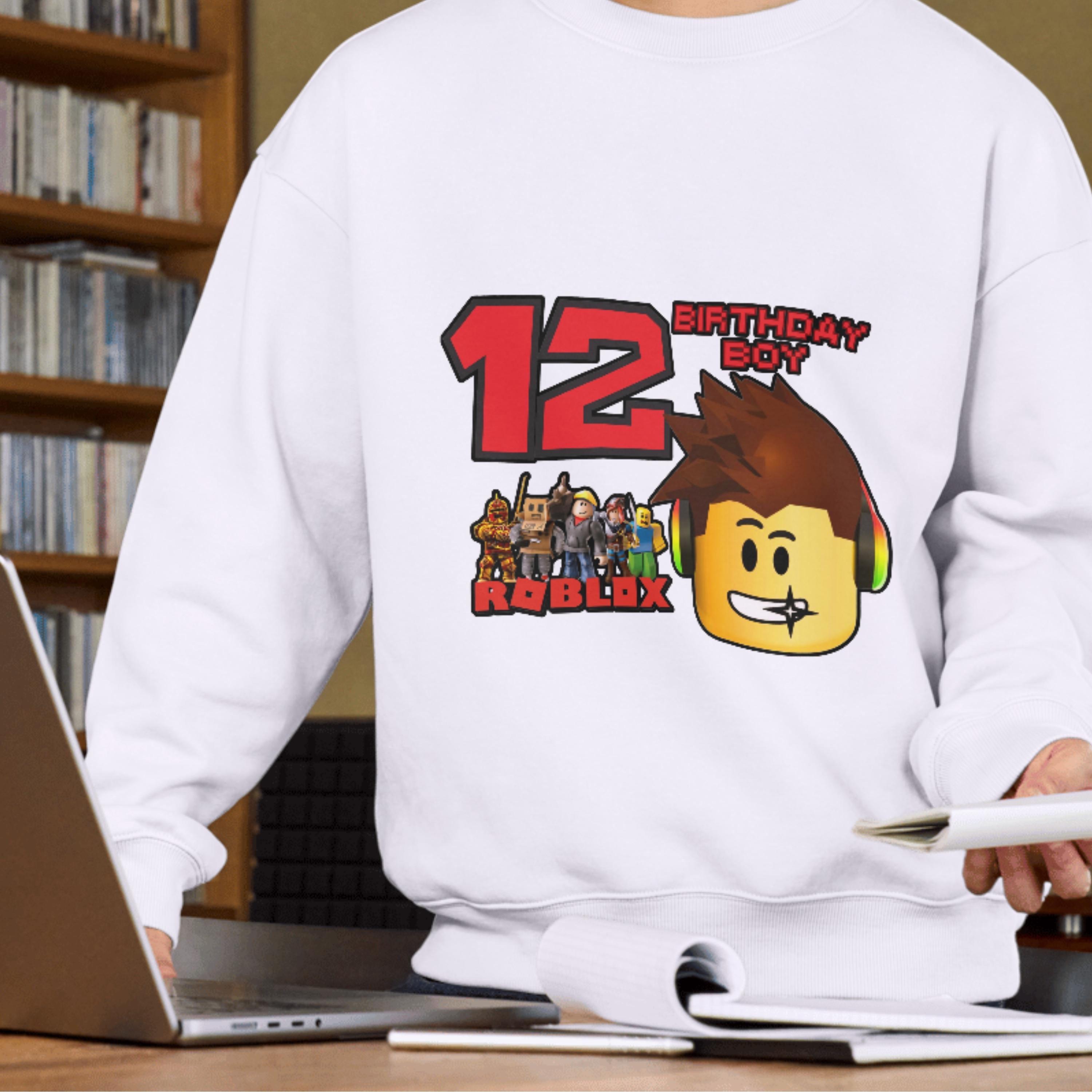 Roblox 12th Birthday PNG Birthday Boy Sublimation Design Digital Il 2wyg 