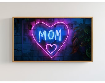 Samsung Frame TV Art Mother's Day Gift Modern tv Art DIGITAL TV Download Mother's Day Decor Gift for Mom Instant Mother's Day Gift Download