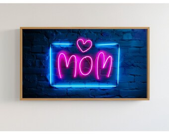 Samsung Frame TV Art Mother's Day Gift Modern tv Art DIGITAL TV Download Mother's Day Decor Gift for Mom Instant Mother's Day Gift Download