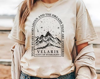 Velaris Sweatshirt, Velaris City of Starlight Shirt, The Night Court Shirt, Merch Shirt, City of Starlight Sweatshirt, City of Starlight