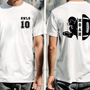 Customized Football Shirt, Custom Team Name Shirt, Your Name Football Shirt, Custom Football Mom Shirt, Football Shirt, Custom Name Sweater,