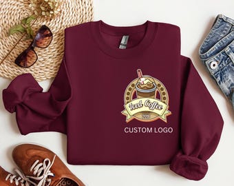 Custom Logo Shirt, Personalized Company Logo T-Shirt, Business Logo Pocket Outfit, Sports Team Logo Shirt, Custom Company Logo Shirt