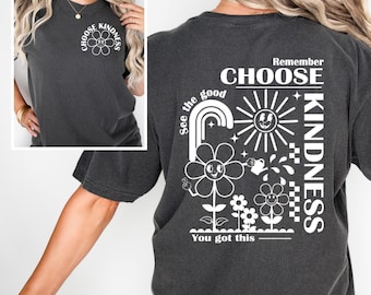 Escolha a camiseta da gentileza, seja gentil, camiseta da gentileza, camiseta inspiradora, camiseta motivacional, seja gentil, camiseta do professor, camiseta da gentileza do professor,
