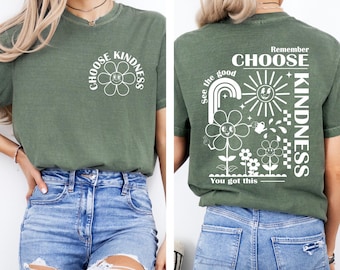 Escolha a camiseta da gentileza, seja gentil, camiseta da gentileza, camiseta inspiradora, camiseta motivacional, seja gentil, camiseta do professor, camiseta da gentileza do professor