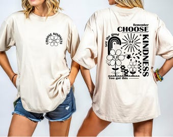 Escolha a camiseta da gentileza, seja gentil, camiseta da gentileza, camiseta inspiradora, camiseta motivacional, seja gentil, camiseta do professor, presente para ela