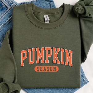 Retro Pumpkin Season Sweatshirt, Thanksgiving Gift Fall Gifts, Autumn Sweatshirt,  Cute Fall Sweatshirt,  Halloween Sweatshirts For Women