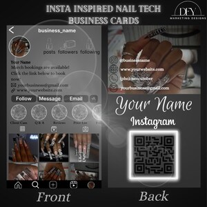 DFY- Instagram Visitenkarten für Nail Techs
