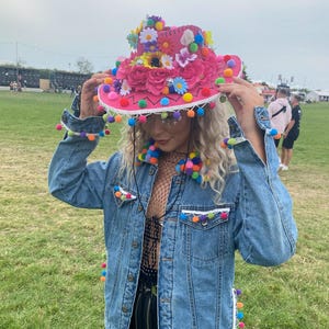 PomPoms on Pluto Festival Hat