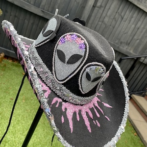 Alien Invasion Cowboy Hat