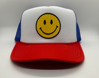 Smiley Face Trucker Hat