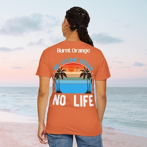 Eco-friendly Ocean Conservation T-shirt, Save the Ocean Tee, No Clean Ocean No Life Shirt, Environmental Awareness Apparel, Sustainable